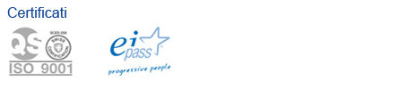 CERTIFICAZIONI: ISO 9001, FORMATEMP, EIPASS, QS 