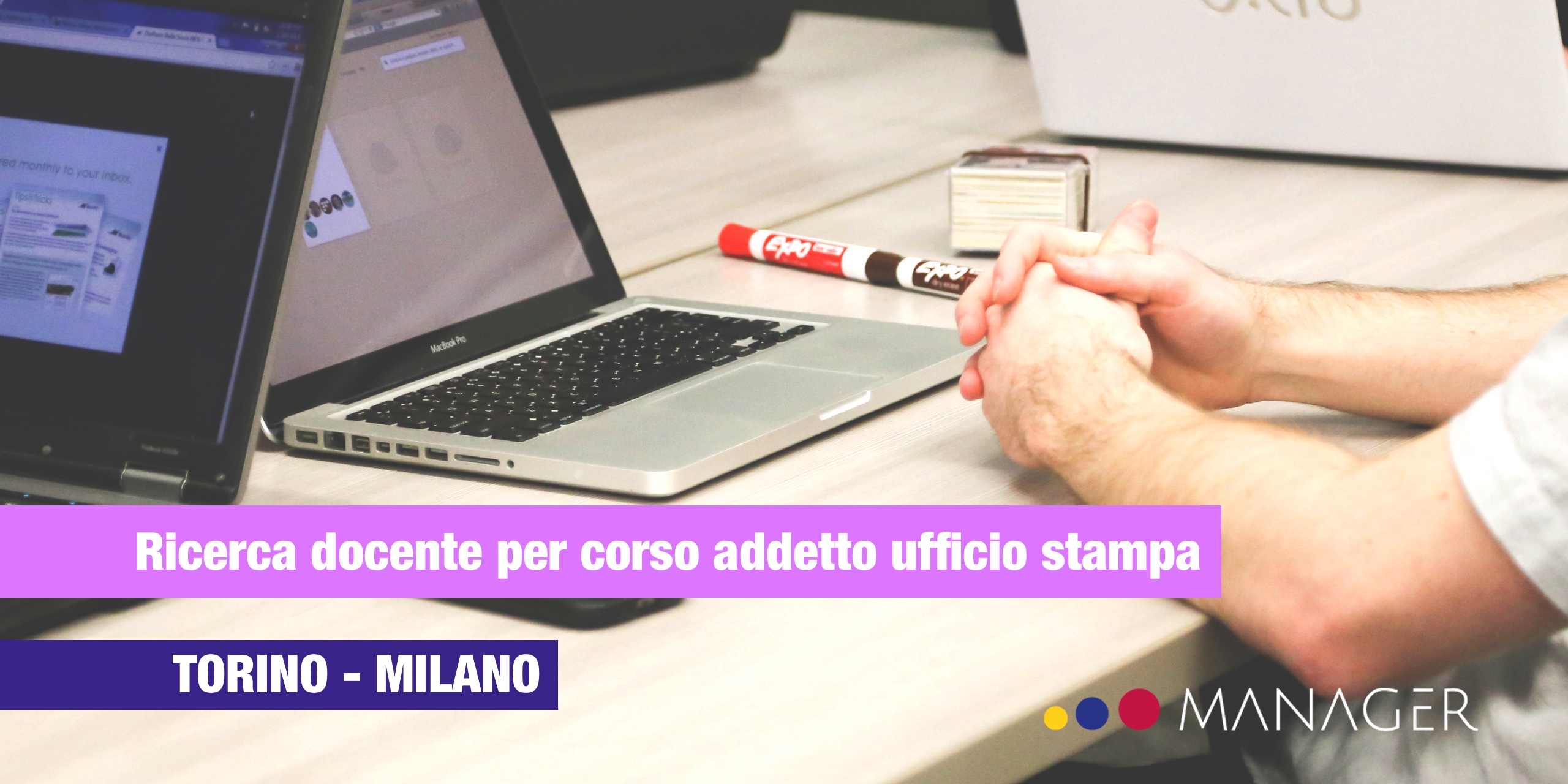 docente ufficio stampa manager